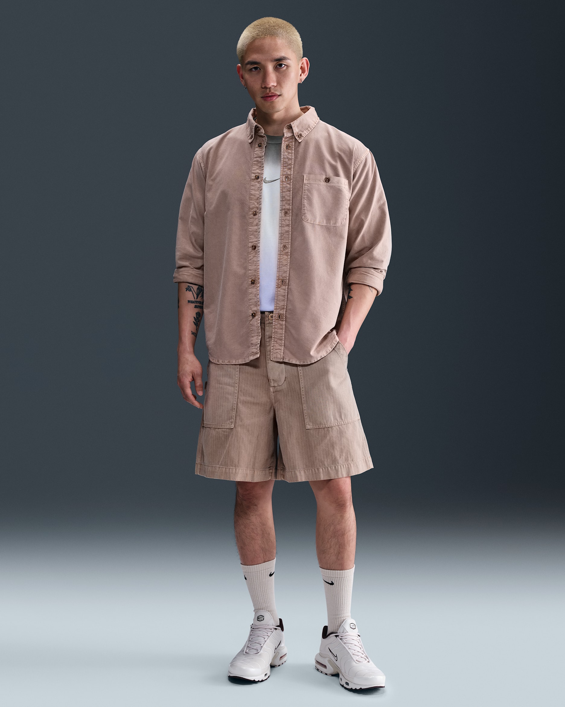 メンズLife ライナー Nike Life Men's Lined Linen Shorts. Nike JP